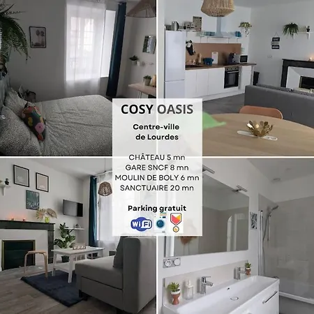 Appartement New Cosy Oasis - 2ch - 75 M2 Grande Terrasse Collective Lourdes